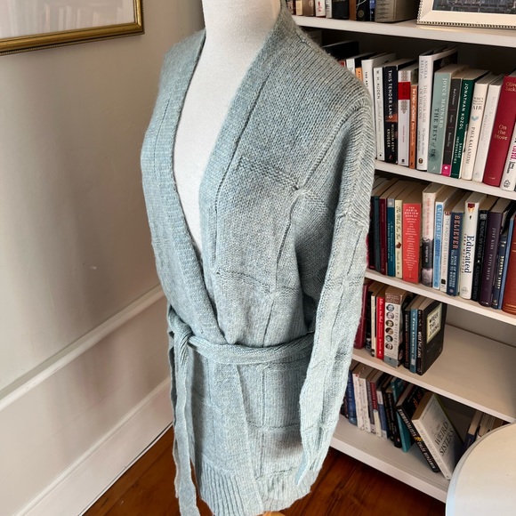A NEW DAY long soft cozy belted cardigan NWOT - Picture 1 of 10